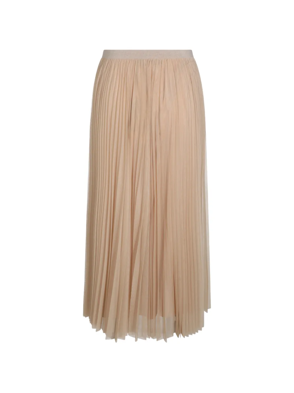 Fabiana Filippi Tulen plooirok Beige