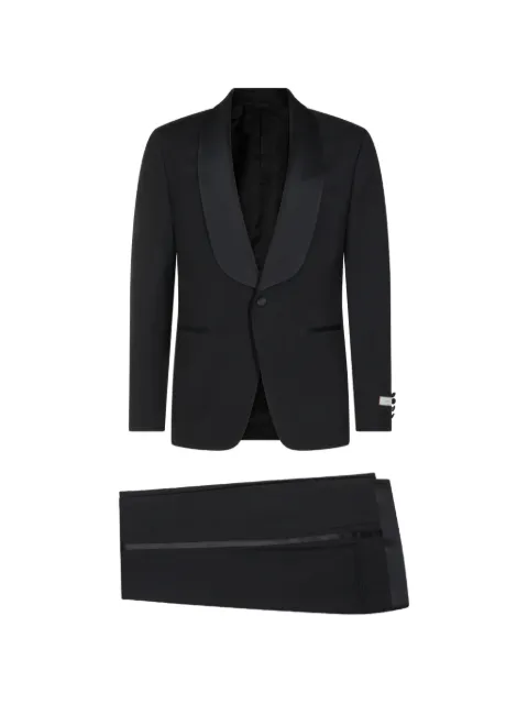 Canali shawl-lapel single-breasted suit