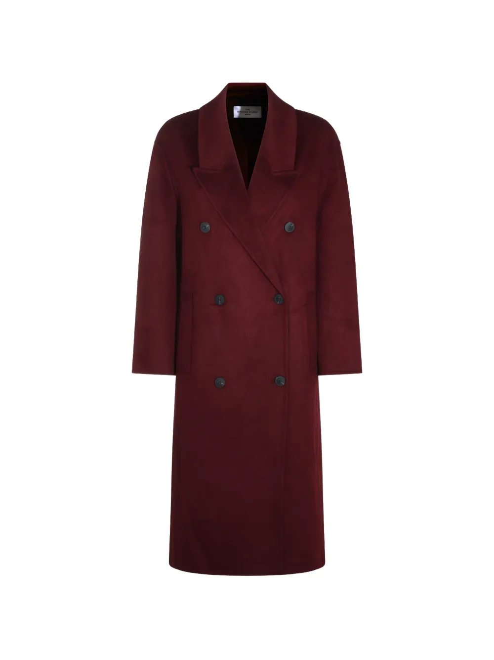 THE DYNAMIS STUDIO double-breasted coat - Rot