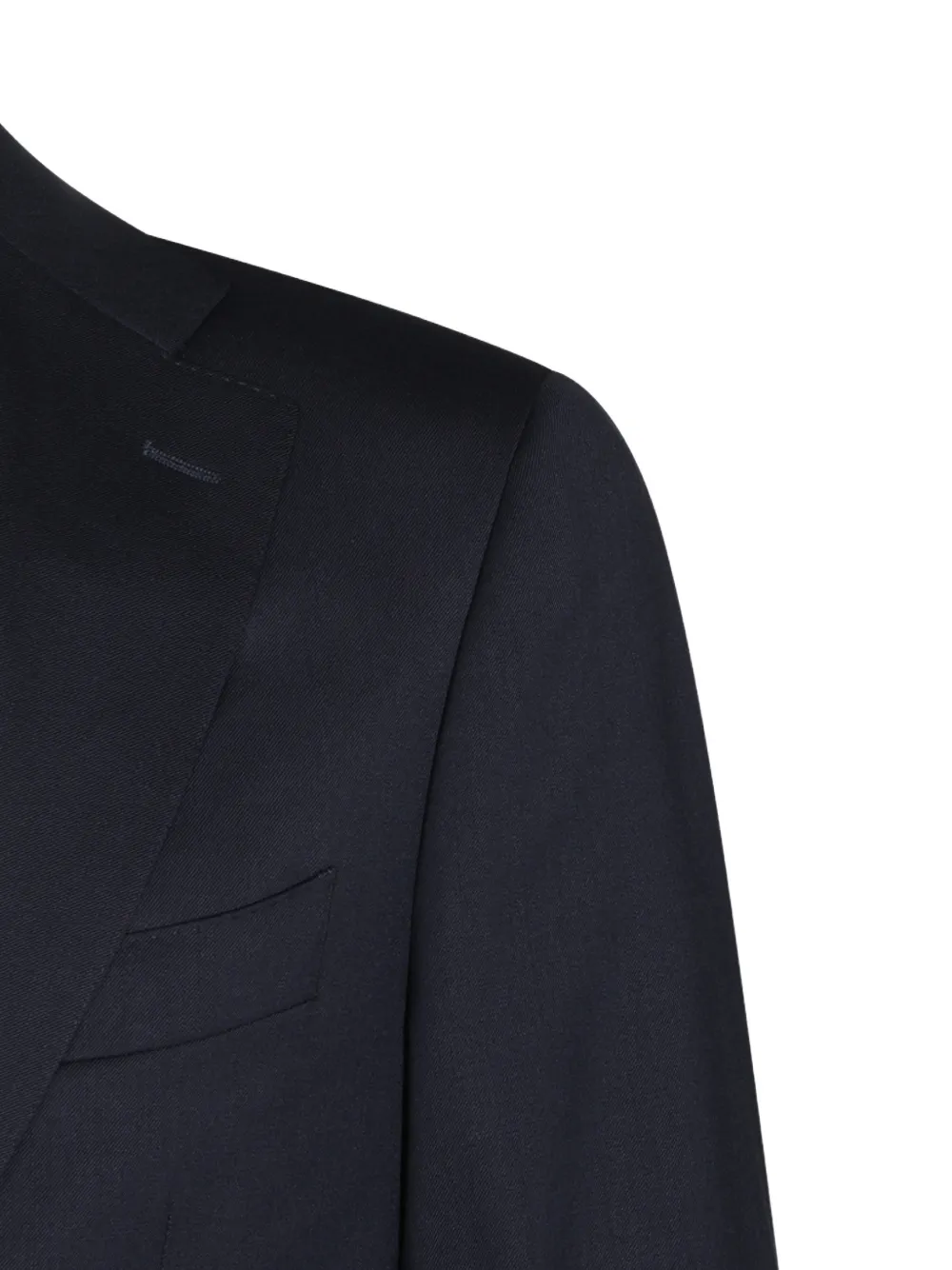 Canali Pak met enkele rij knopen Blauw