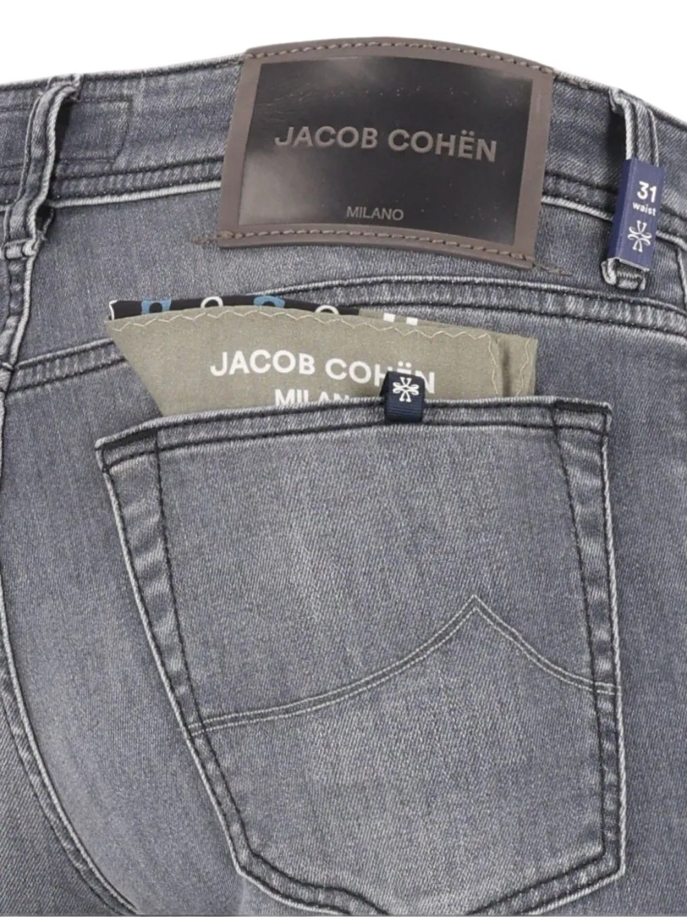 Jacob Cohën Nick slim-fit jeans Grijs