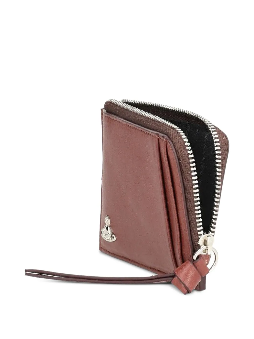 Vivienne Westwood Pasjeshouder met rits Bruin