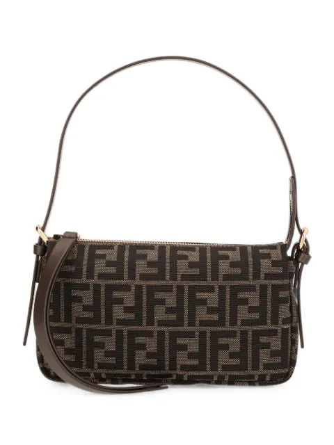 FENDI Small FF Zucca jacquard shoulder bag