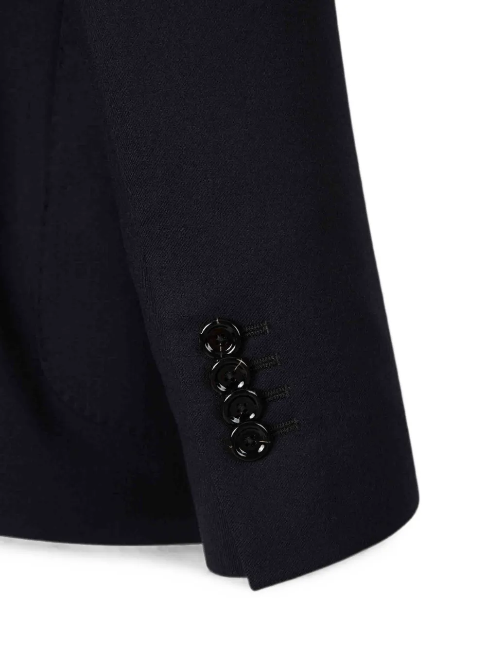 Lardini Blazer met enkele rij knopen en bloemenrevers Blauw