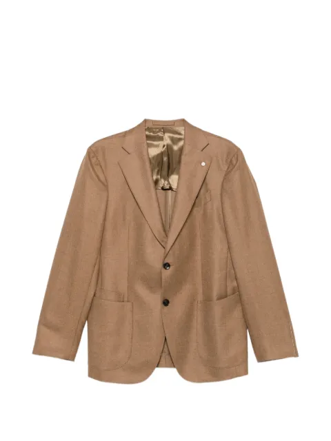 LUIGI BIANCHI MANTOVA notched-lapel single-breasted blazer