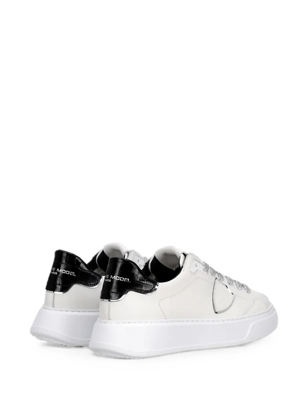 Philippe Model Paris Temple low-top sneakers Wit