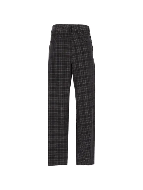Vivienne Westwood Drunken checked trousers