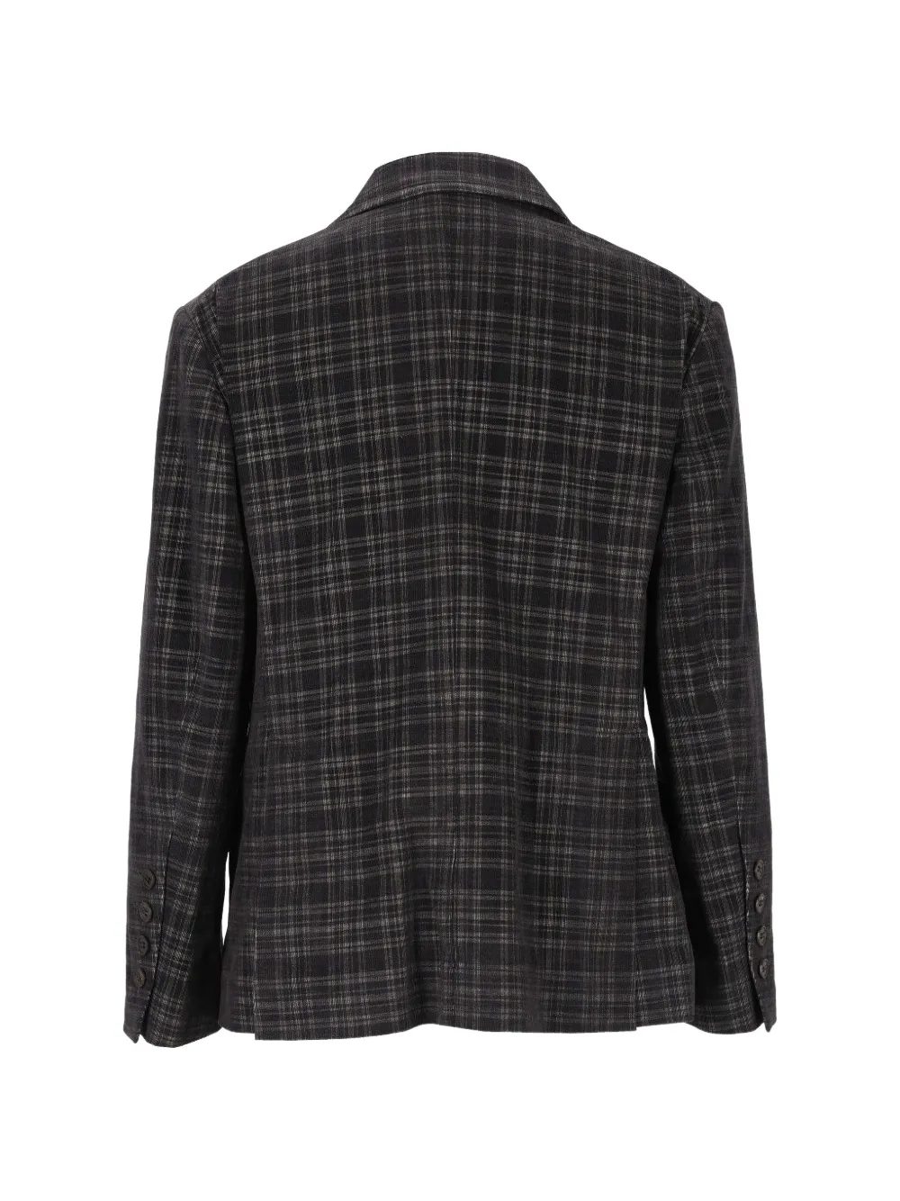 Vivienne Westwood Wreck check-pattern jacket Grijs