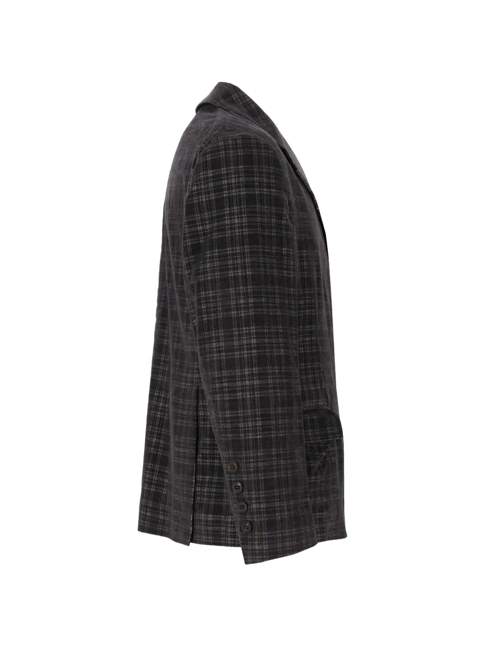 Vivienne Westwood Wreck check-pattern jacket Grijs