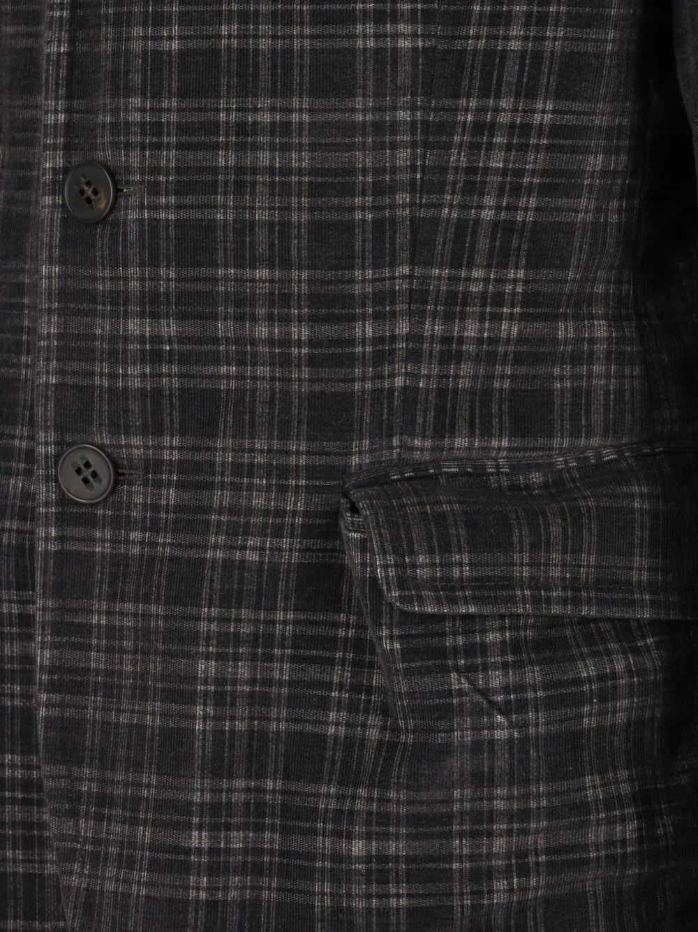 Vivienne Westwood Wreck check-pattern jacket Grijs
