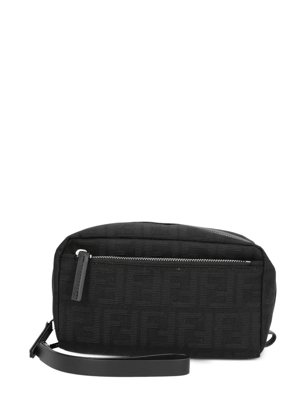 FENDI FF motif wash bag - Nero