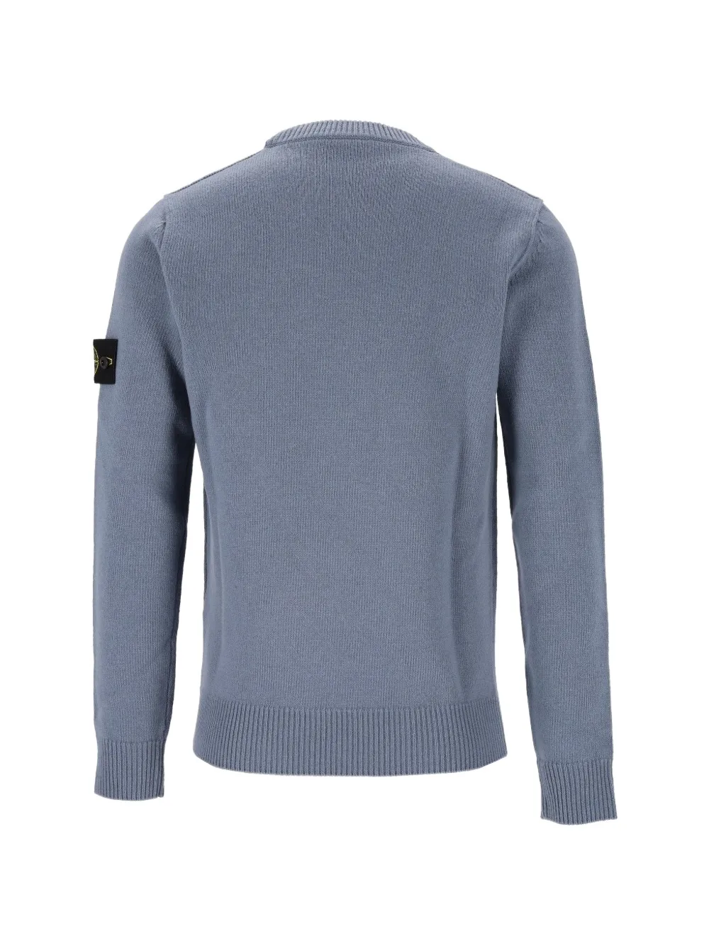 Stone Island Trui met logopatch Blauw