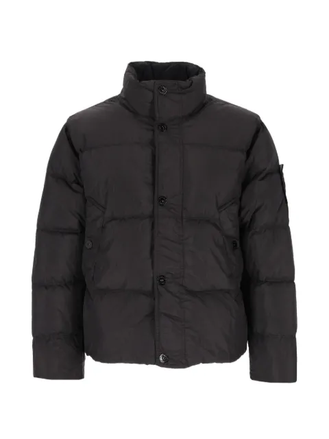 Stone Island 4100109 Crinkle Reps NY down jacket with wind resistance and anti-drop