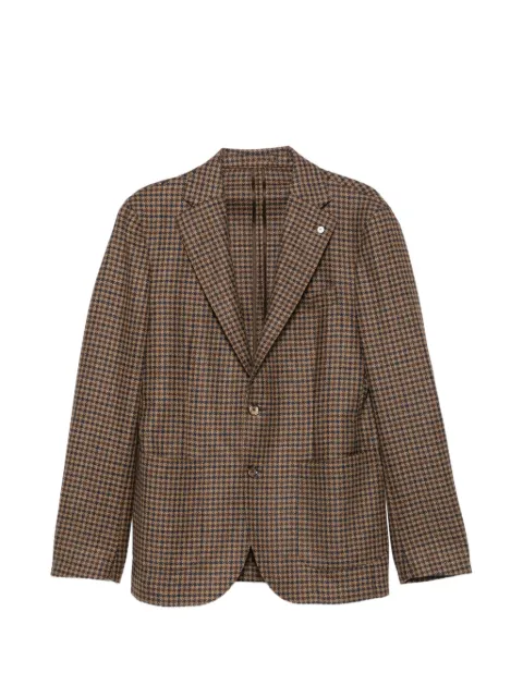 L.B.M. 1911 houndstooth-pattern blazer