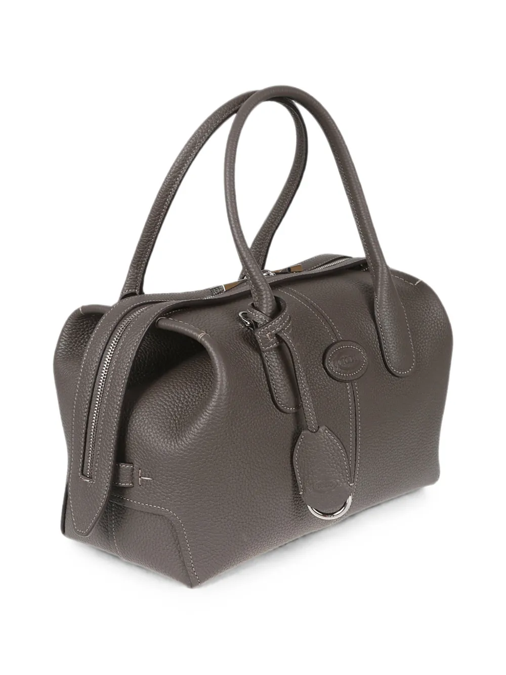 Tod's Kleine bowlingtas van leer Bruin