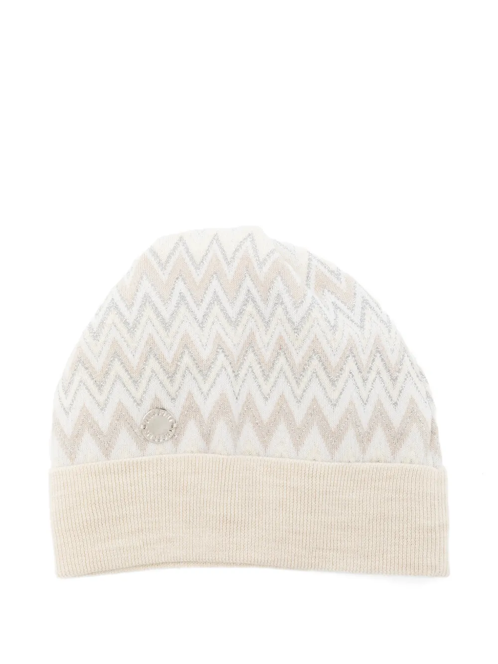 Missoni Kids Berretto con motivo a zigzag - Toni neutri