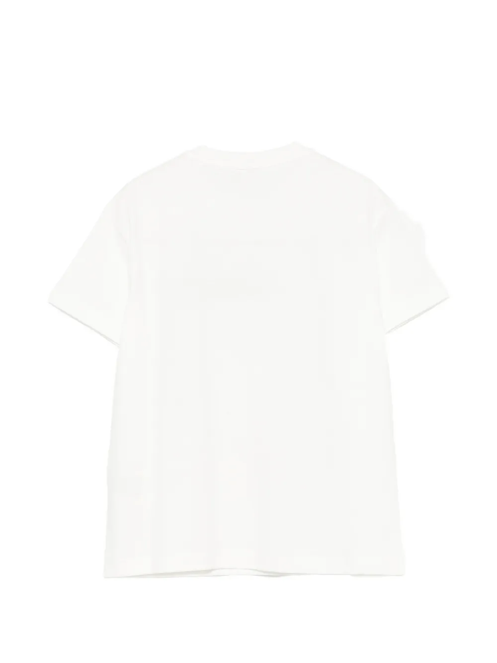 Fendi Kids T-shirt met grafische print Wit
