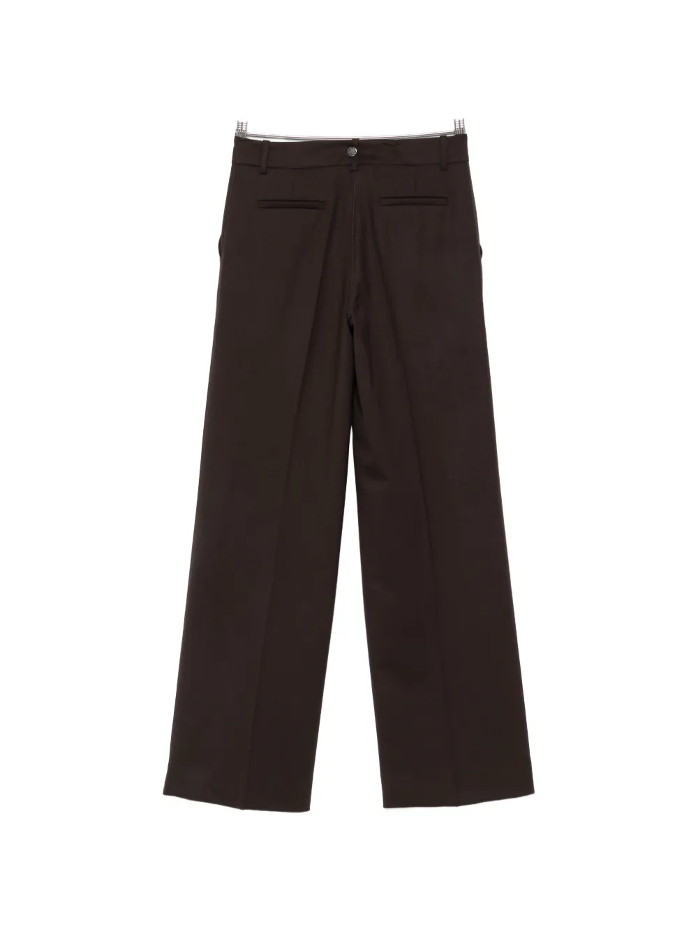 P.A.R.O.S.H. Geplooide broek Bruin