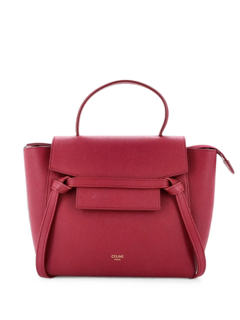 Celine Pre-Owned Belt Bag Textured Leather Nano shoulder bag - Rot