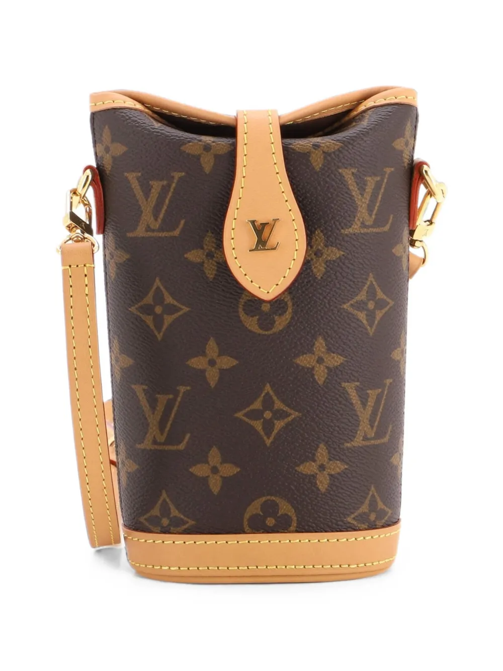 Louis Vuitton Pre-Owned Fold Me Pouch Monogram Canvas crossbody bag - Marrone