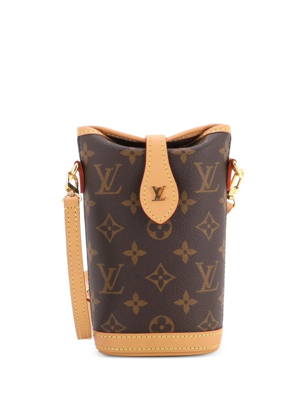 Louis Vuitton Pre-Owned Fold Me Pouch Monogram Canvas crossbody bag - Marrone
