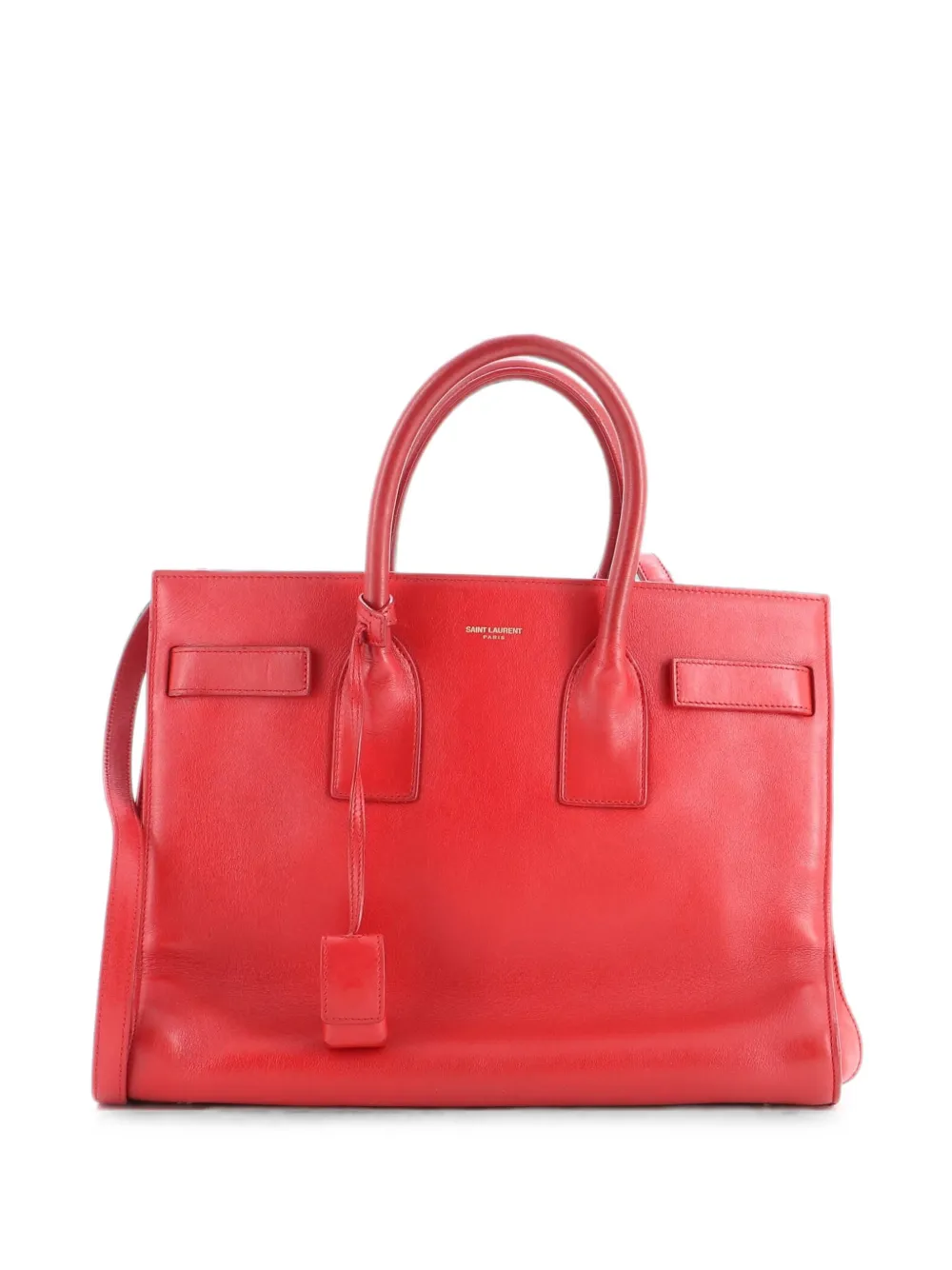 Saint Laurent Pre-Owned Sac de Jour Bag Leather Small satchel - Rosso
