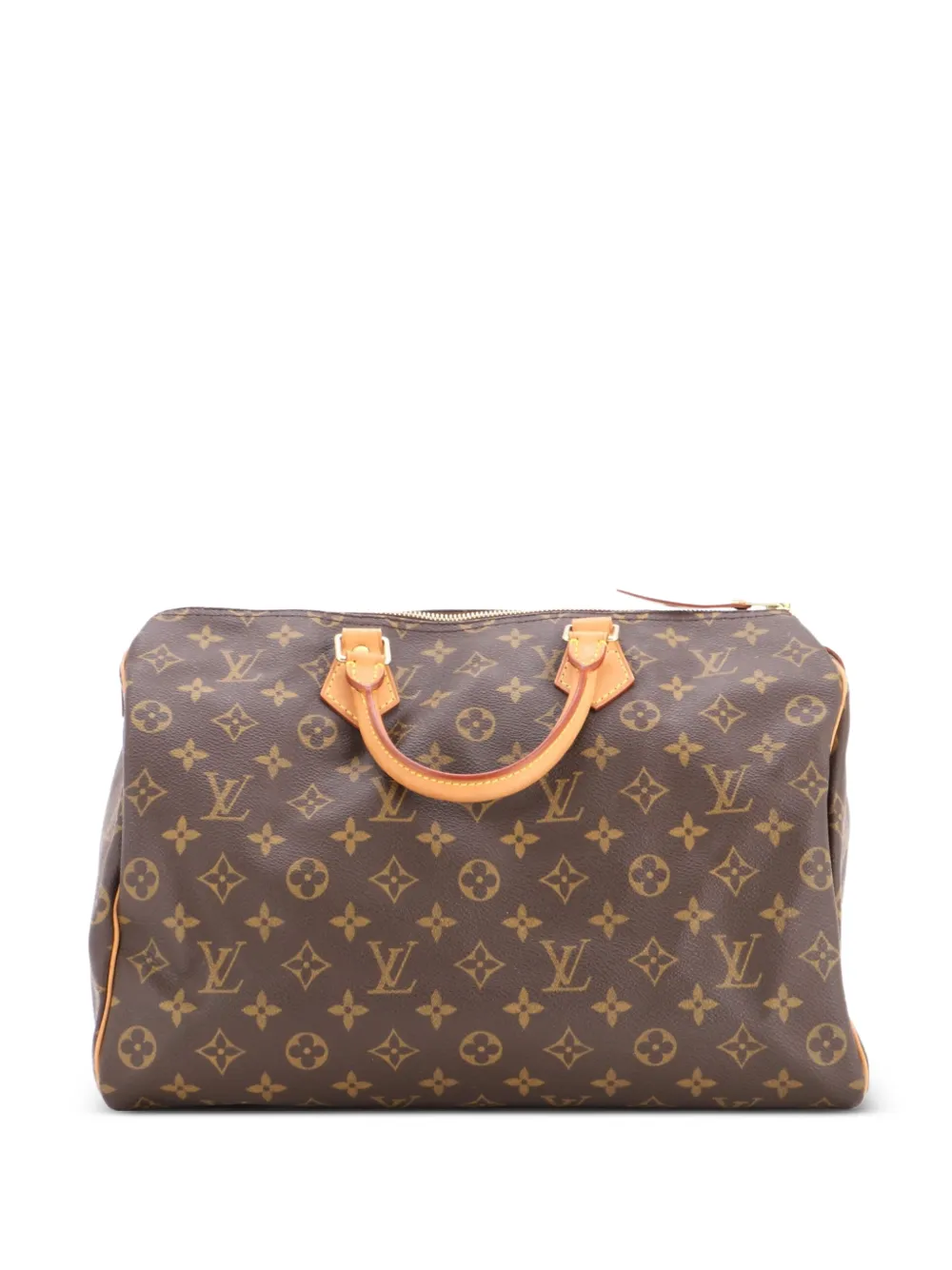 Louis Vuitton Pre-Owned Speedy Handbag Monogram Canvas 35 satchel - Brown