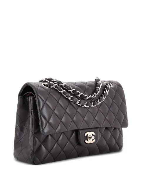 CHANEL Pre-Owned Classic Double Flap Bag Quilted Lambskin Medium shoulder bag