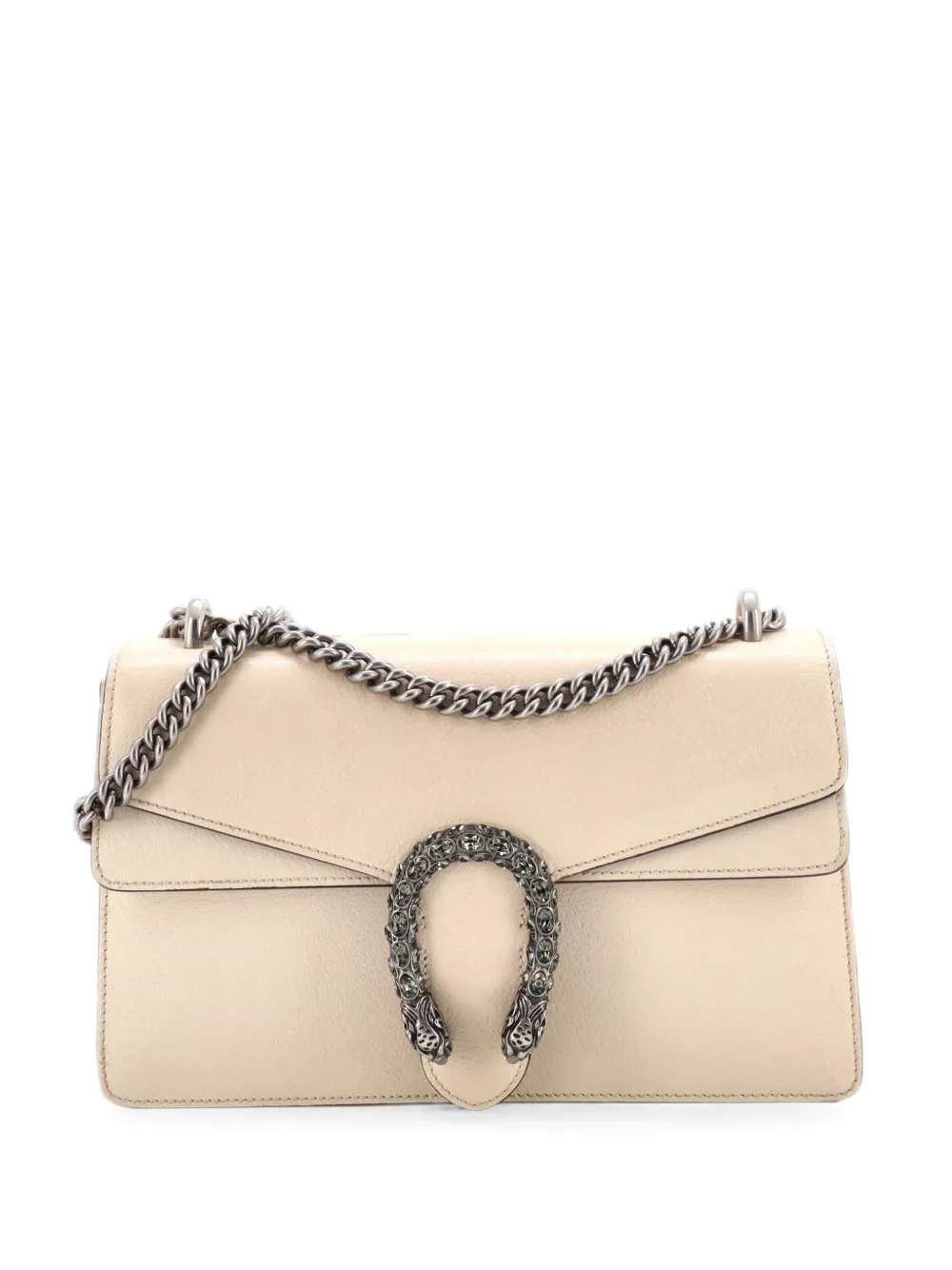 Gucci Pre-Owned Dionysus Bag Leather Small shoulder bag - Bianco