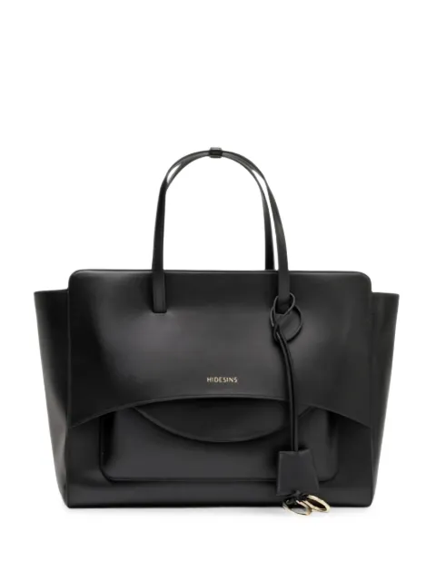 HIDESINS large Flap two-way tote bag