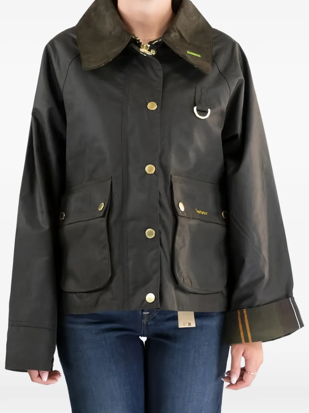 Barbour Spey jack Groen