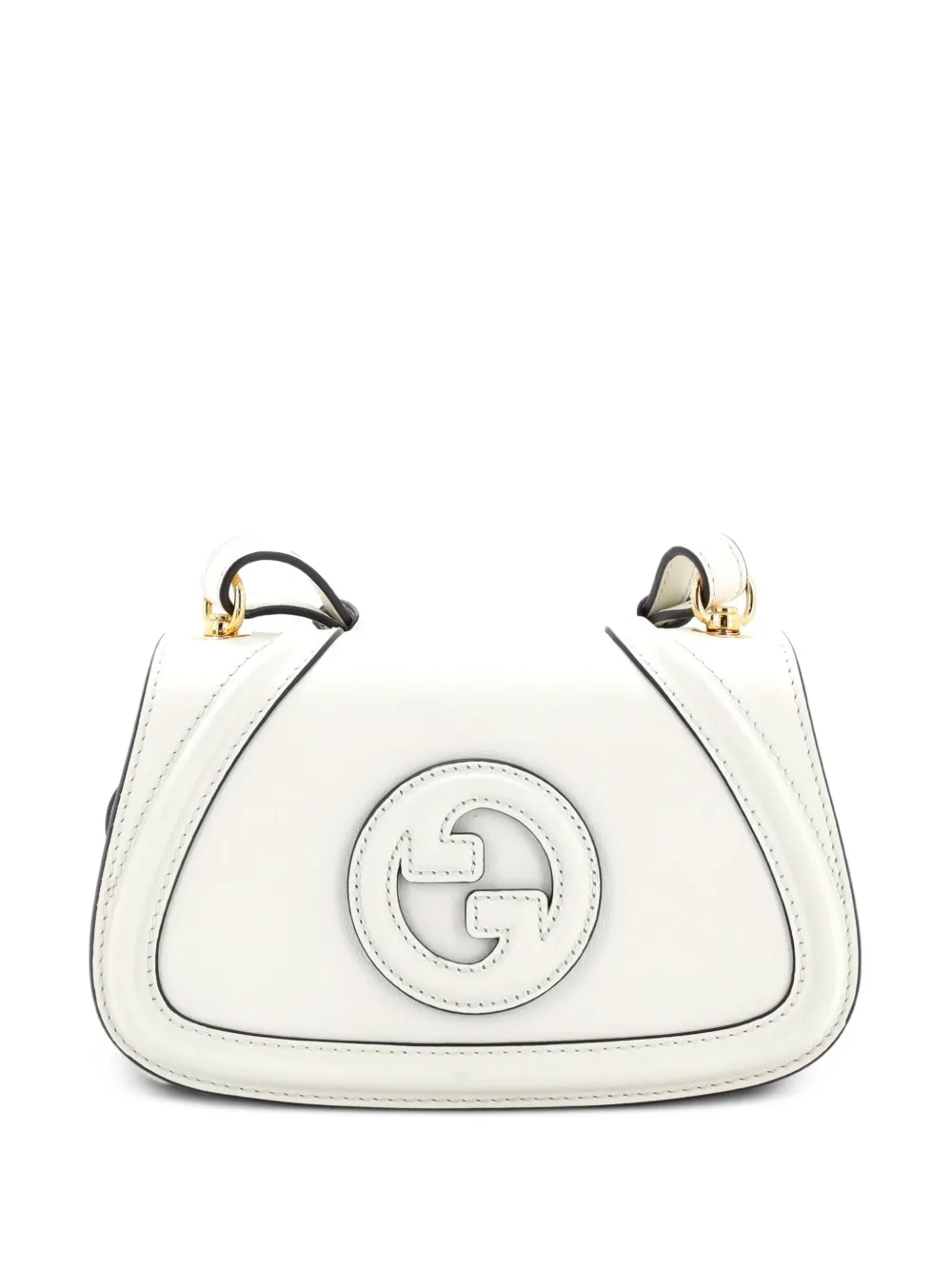 Gucci Pre-Owned Blondie NM Leather Mini crossbody bag - Bianco