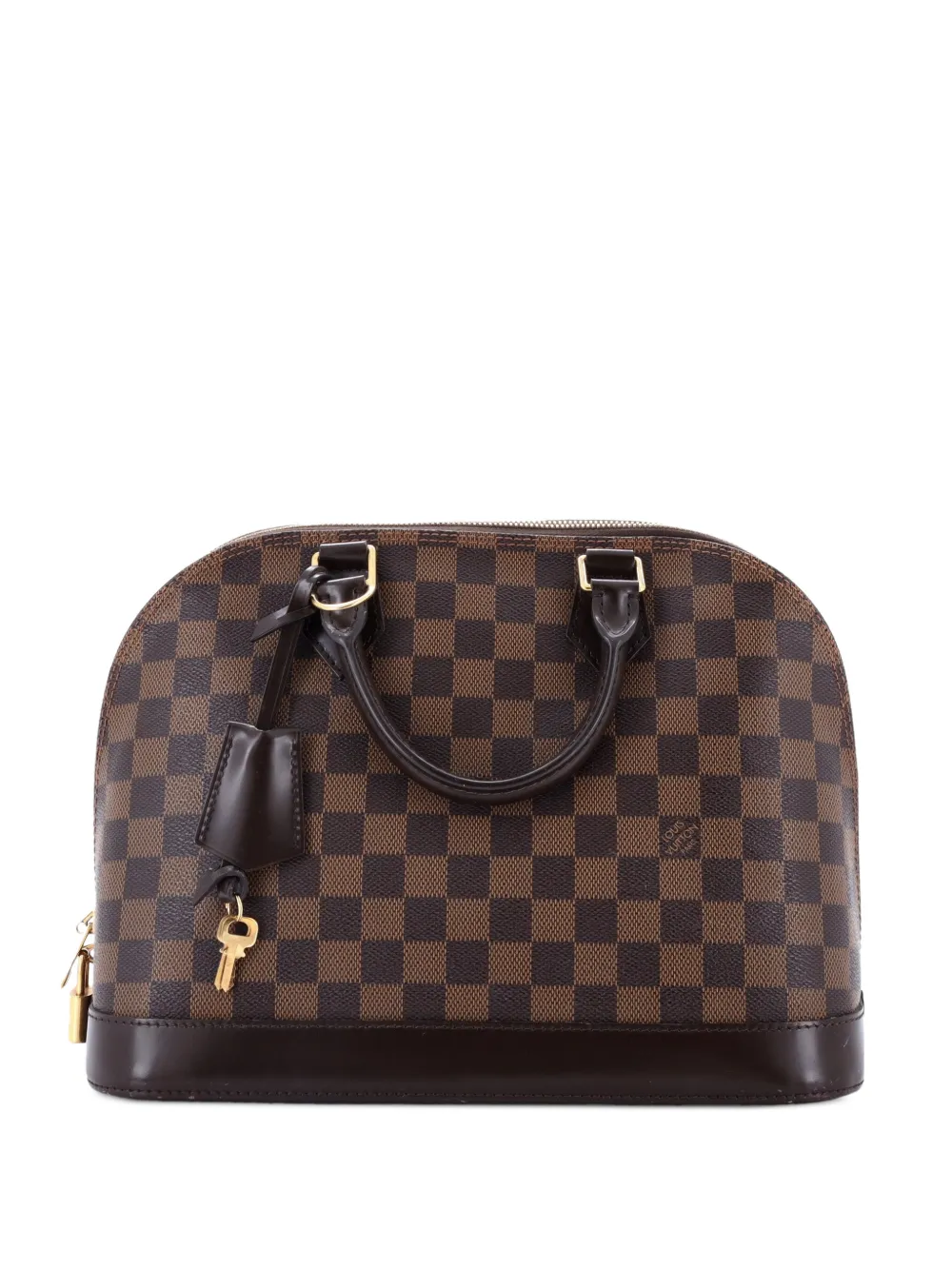 Louis Vuitton Pre-Owned Alma Handbag Damier PM satchel - Brown