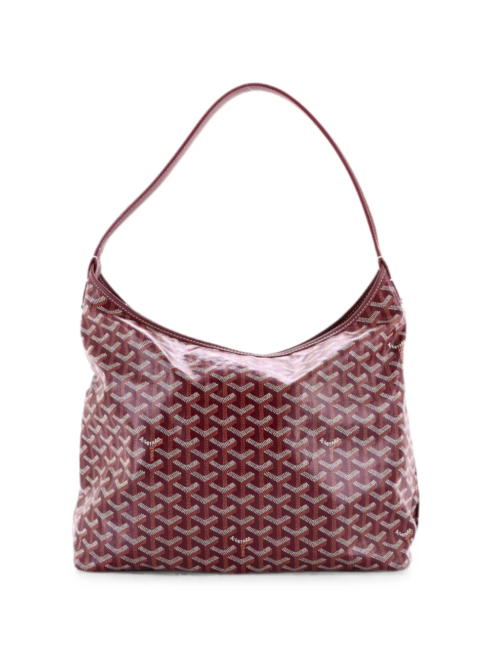 Goyard Pre-Owned Boheme Coated Canvas hobo bag - Rot