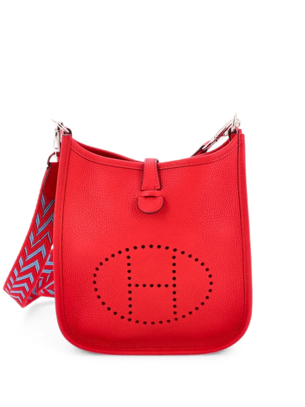 Hermès Pre-Owned Evelyne Bag Gen III Clemence TPM crossbody bag - Rot
