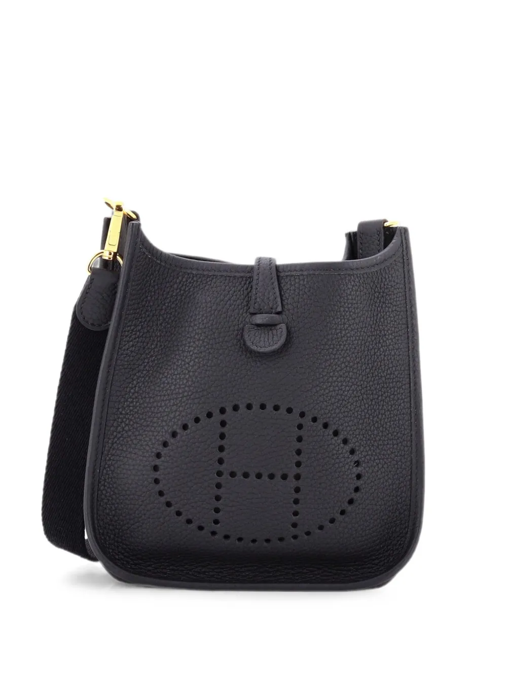 Hermès Pre-Owned Evelyne Bag Gen III Clemence TPM crossbody bag - Schwarz