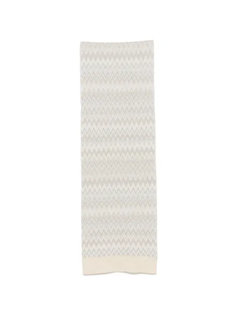 Missoni Kids zigzag wool scarf