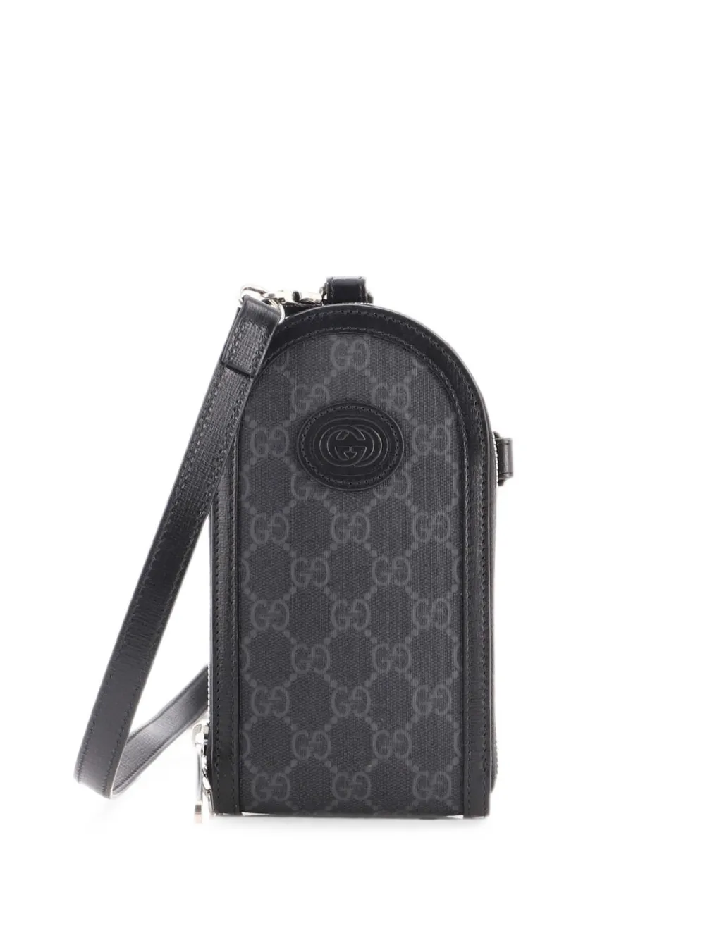 Gucci Pre-Owned インターロッキングG パッチ フォン GGコーテッド
