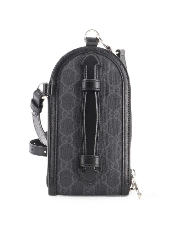 Gucci Pre-Owned インターロッキングG パッチ フォン GGコーテッド
