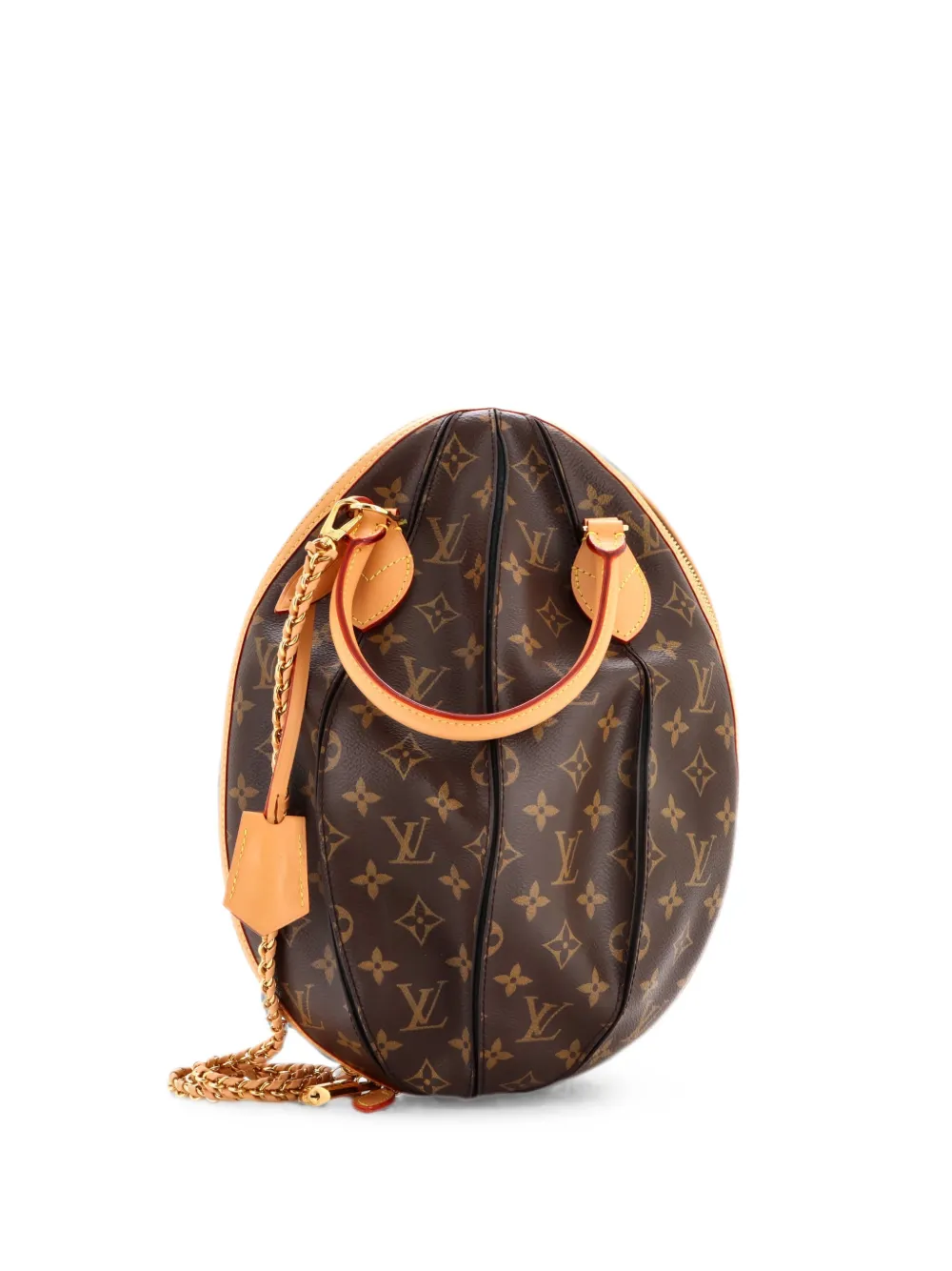 Louis Vuitton Pre-Owned Egg Souple Bag Monogram Canvas and Leather satchel - Nero
