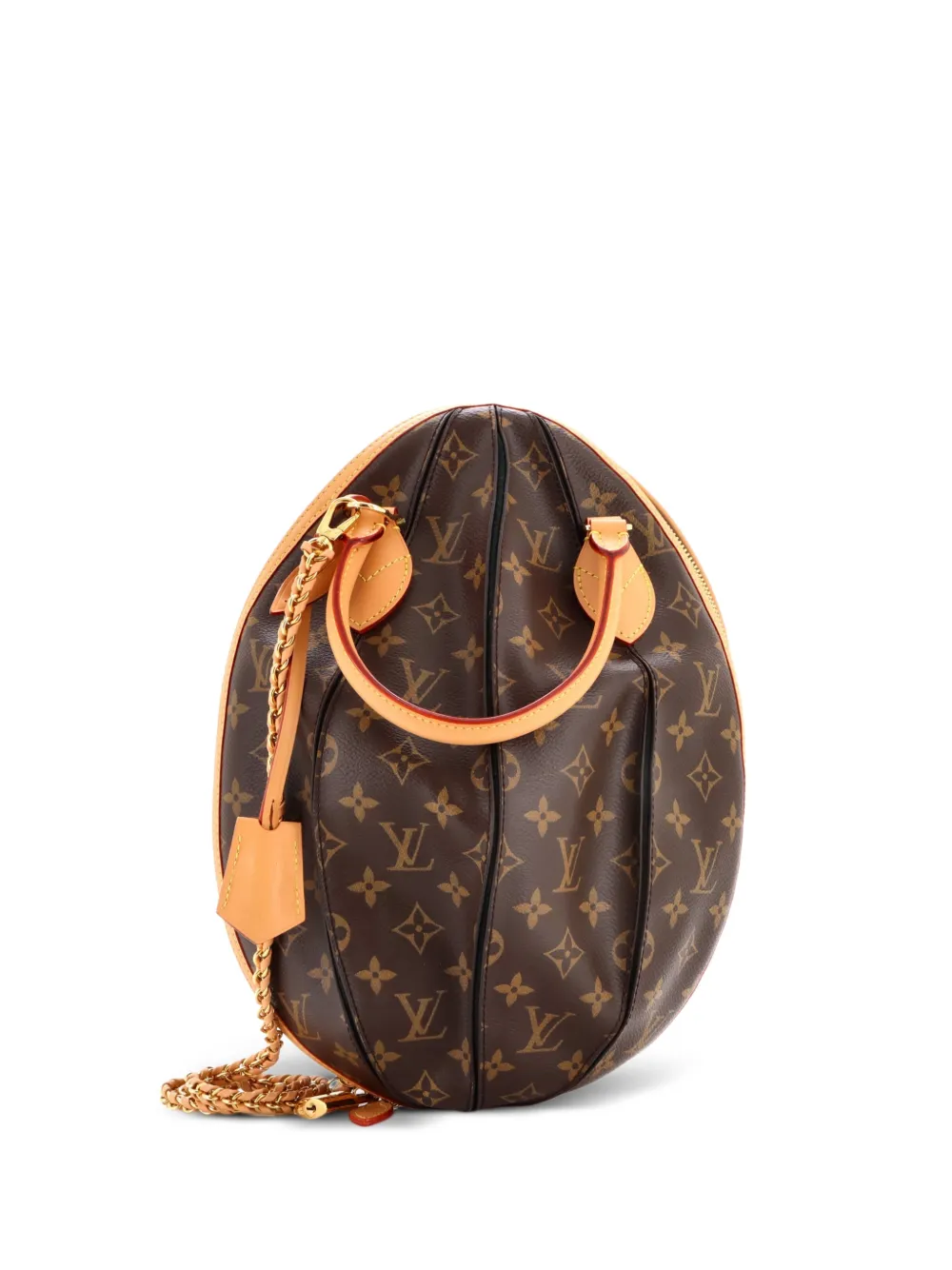 Louis Vuitton Pre-Owned Egg Souple Bag Monogram Canvas and Leather satchel - Nero