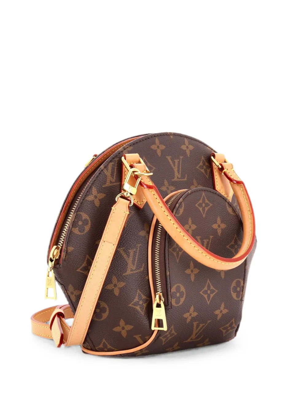 Louis Vuitton Pre-Owned Ellipse NM Bag Monogram Canvas PM satchel - Marrone