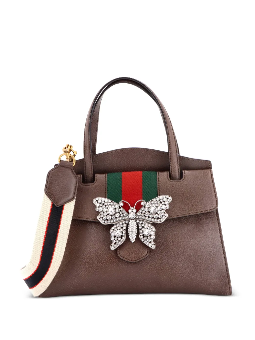Gucci Pre-Owned Totem Top Handle Bag Leather Medium tote bag - Marrone