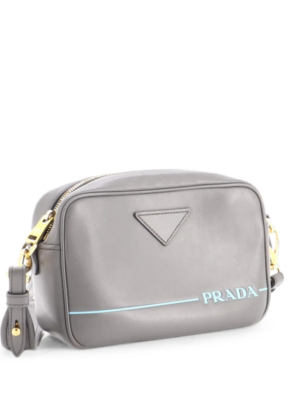 Prada Pre-Owned Mirage Camera Bag Leather Small crossbody bag - Grau