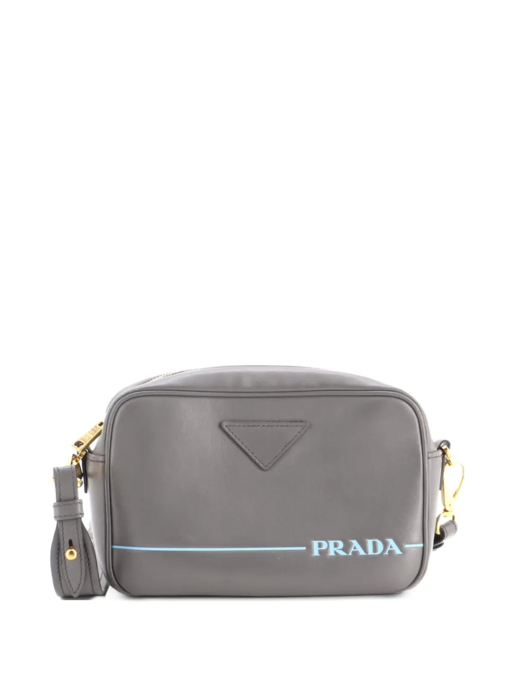 Prada Pre-Owned Mirage Camera Bag Leather Small crossbody bag - Grigio