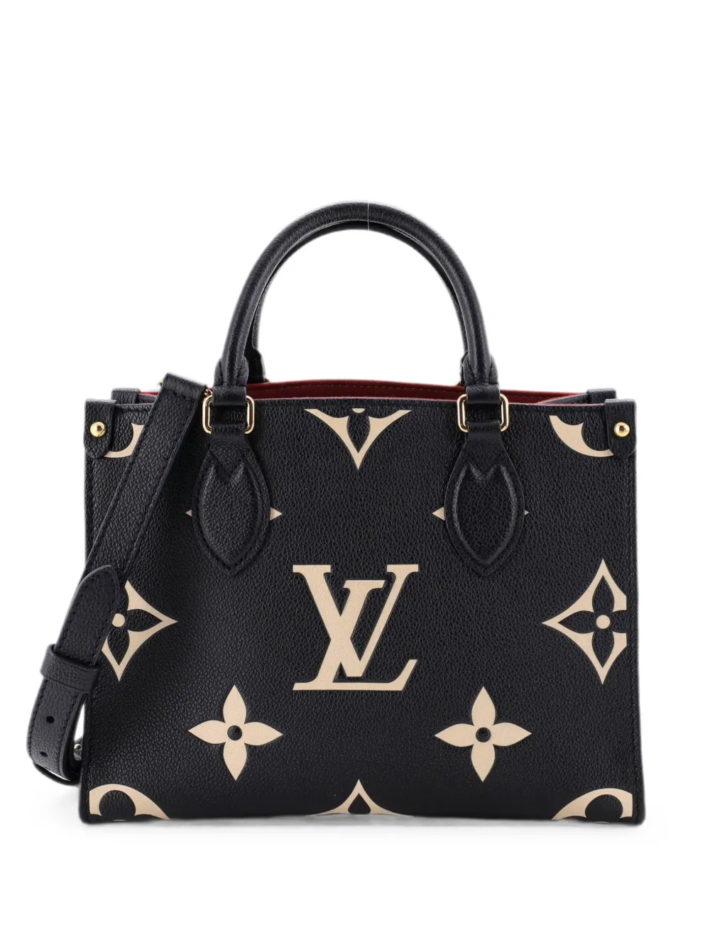 Louis Vuitton Pre-Owned OnTheGo Bicolor Monogram Empreinte Giant PM tote bag - Nero