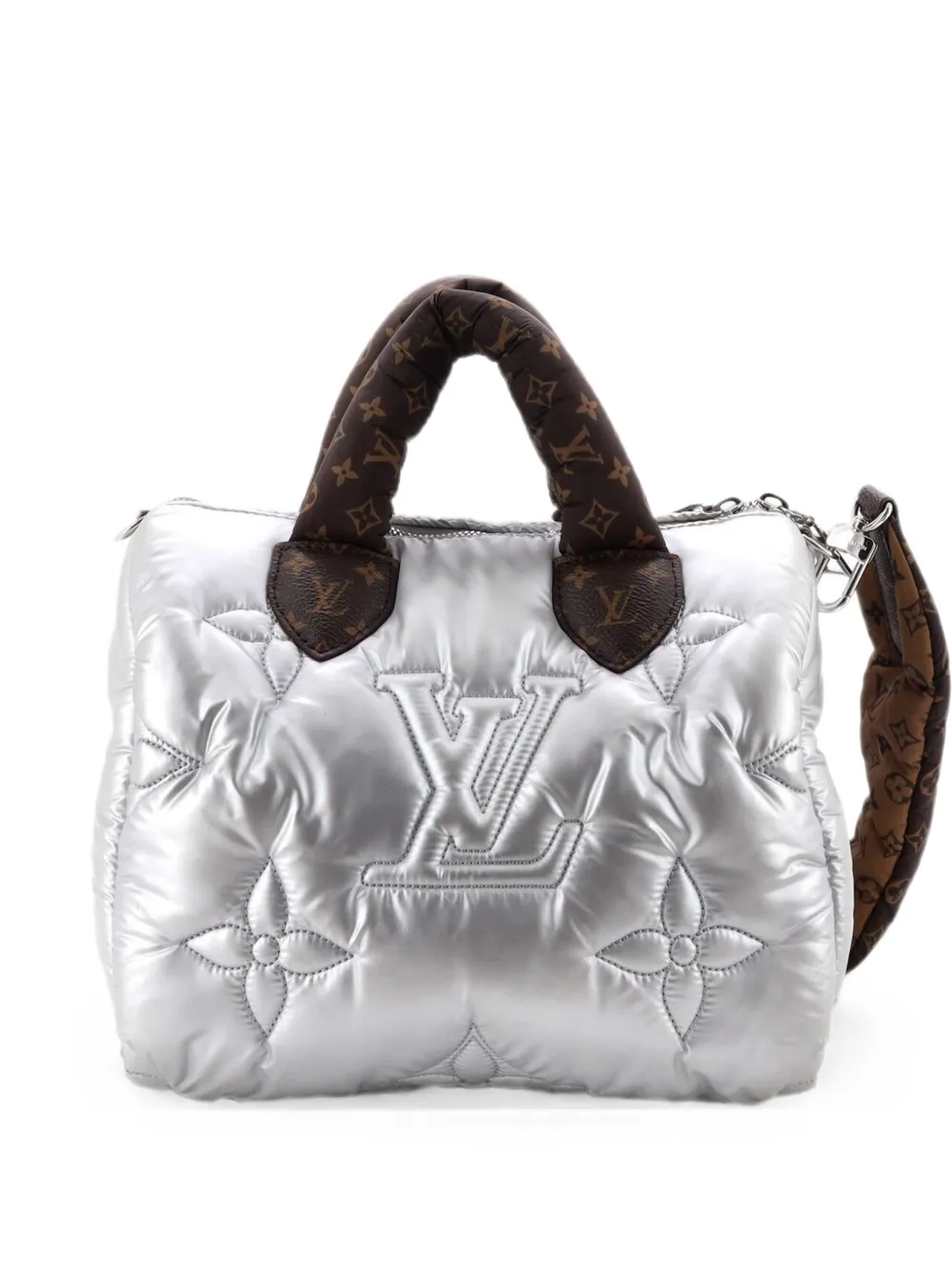Louis Vuitton Pre-Owned Speedy Bandouliere Bag Monogram Quilted Econyl Nylon 25 shoulder bag - Marrone