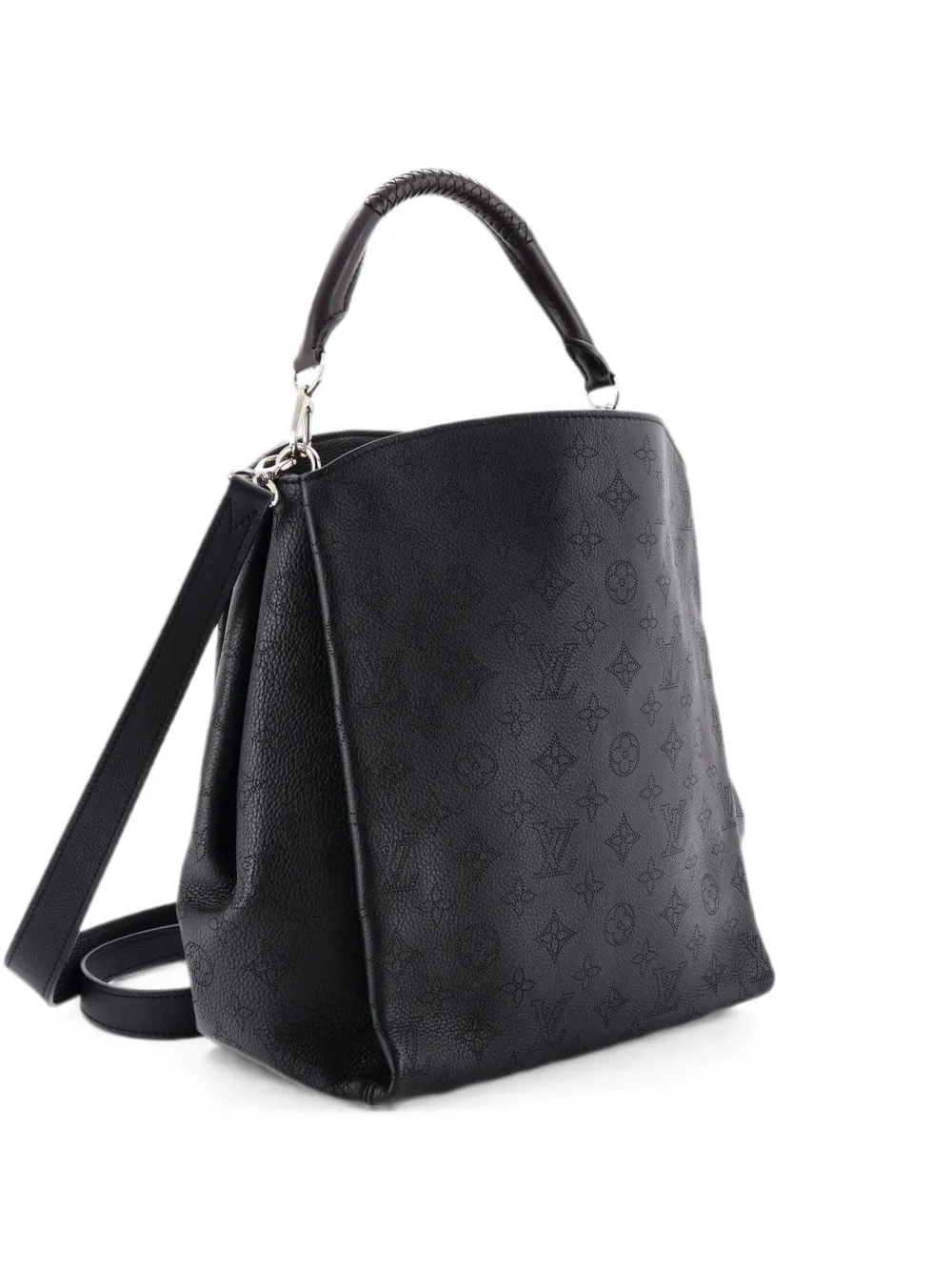 Louis Vuitton Pre-Owned Babylone Handbag Mahina Leather PM hobo bag - Schwarz
