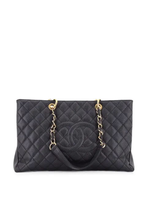 CHANEL Pre-Owned tote Grand Shopping XL de piel caviar capitonada