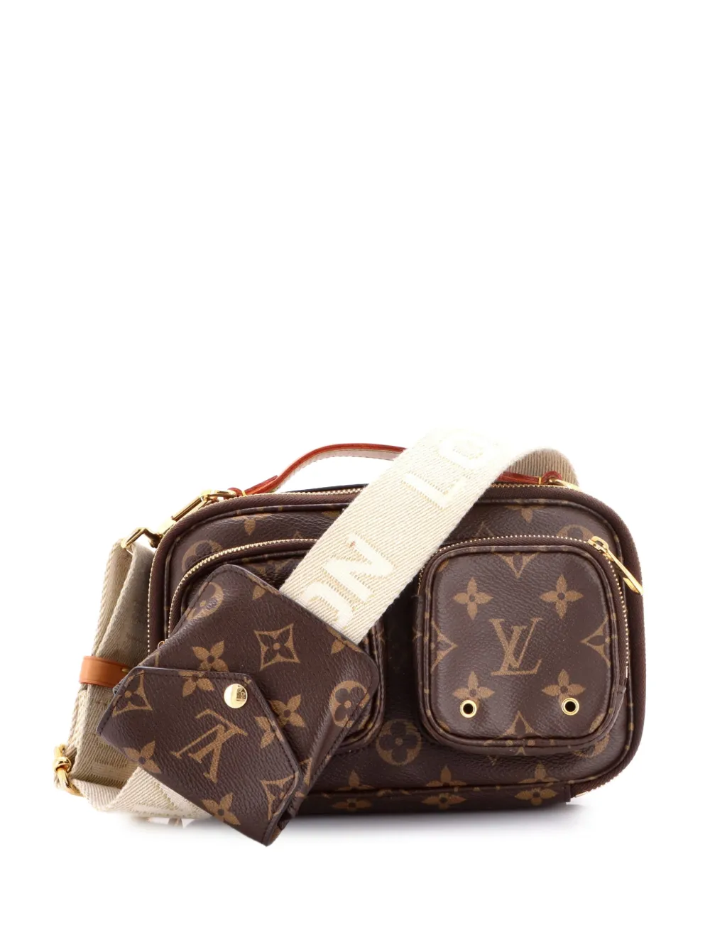 Louis Vuitton Pre-Owned Utility Monogram Canvas crossbody bag - Marrone